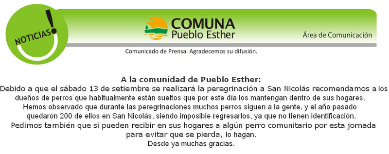 Comunicado