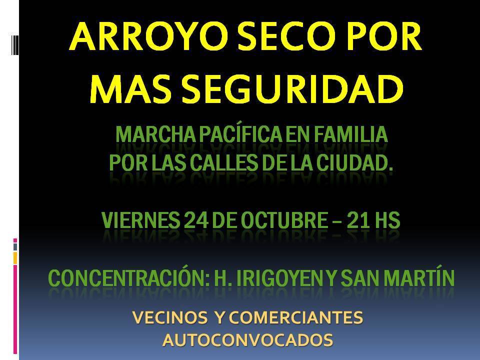 Afiche Marcha
