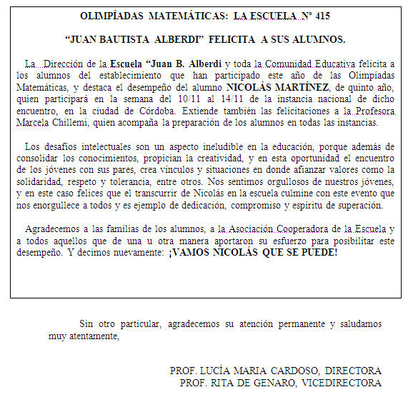 Nota ESSO Nº 415