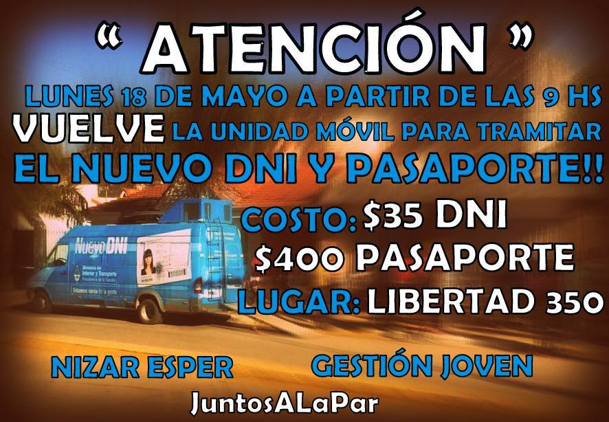 Vuelve la unidad mvil