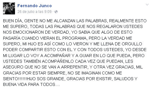 Fernando Junco Facebook