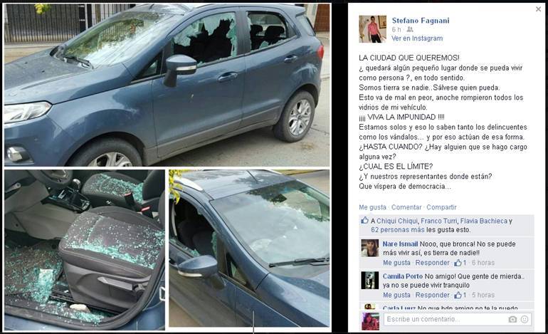 Captura de pantalla facebook