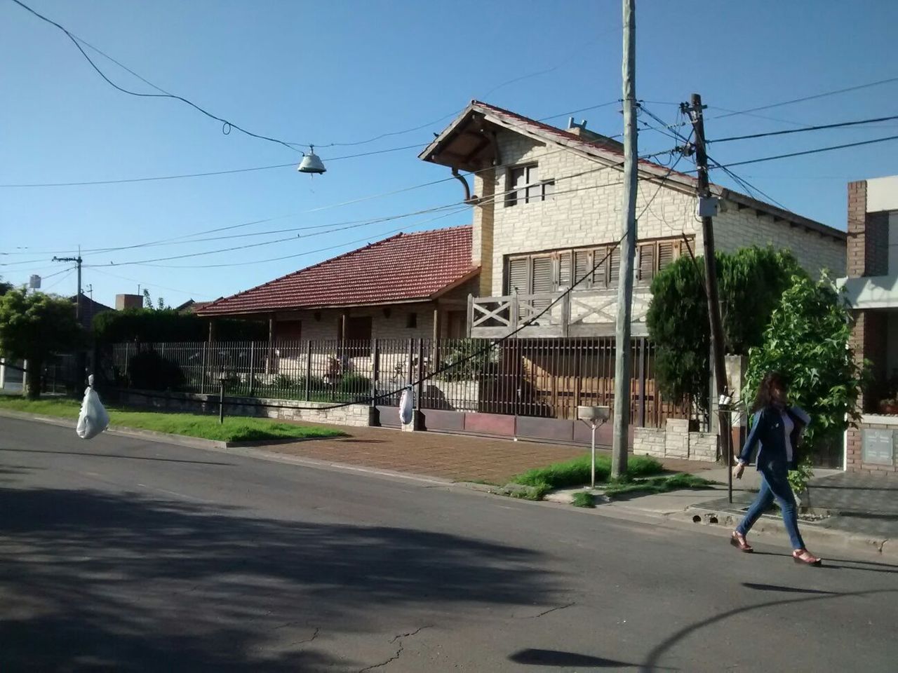 Foto barrio cableado