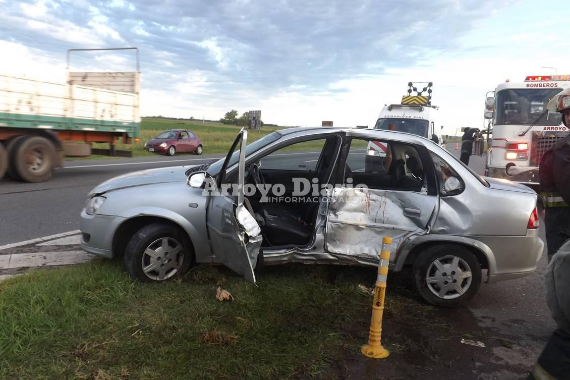 Accidente autopista 4