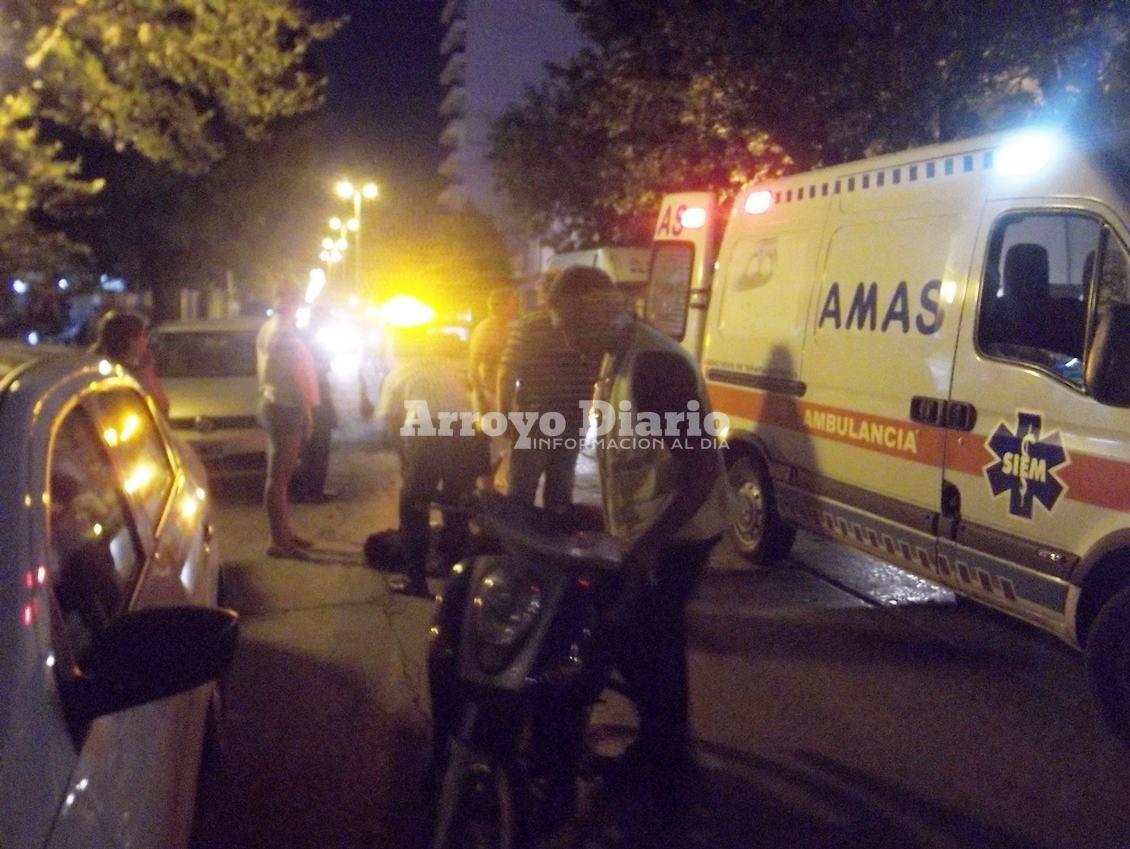 Accidente moto 2