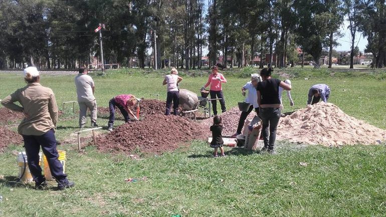 mujeres albañiles