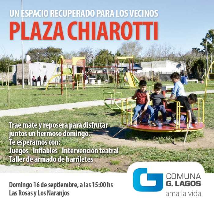 Flyer Plaza Chiarotti