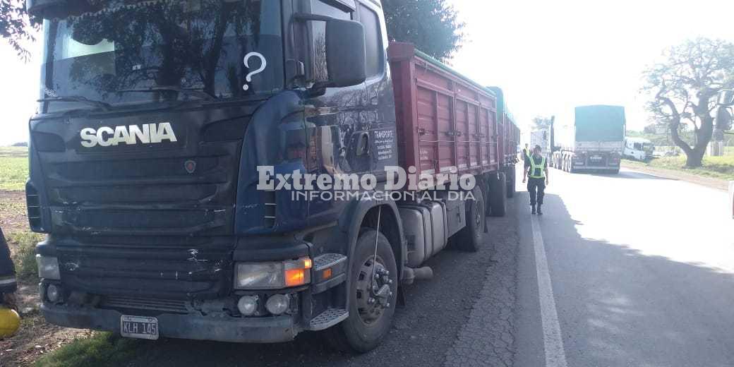 accidente camion