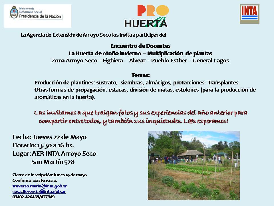 Invitacin INTA