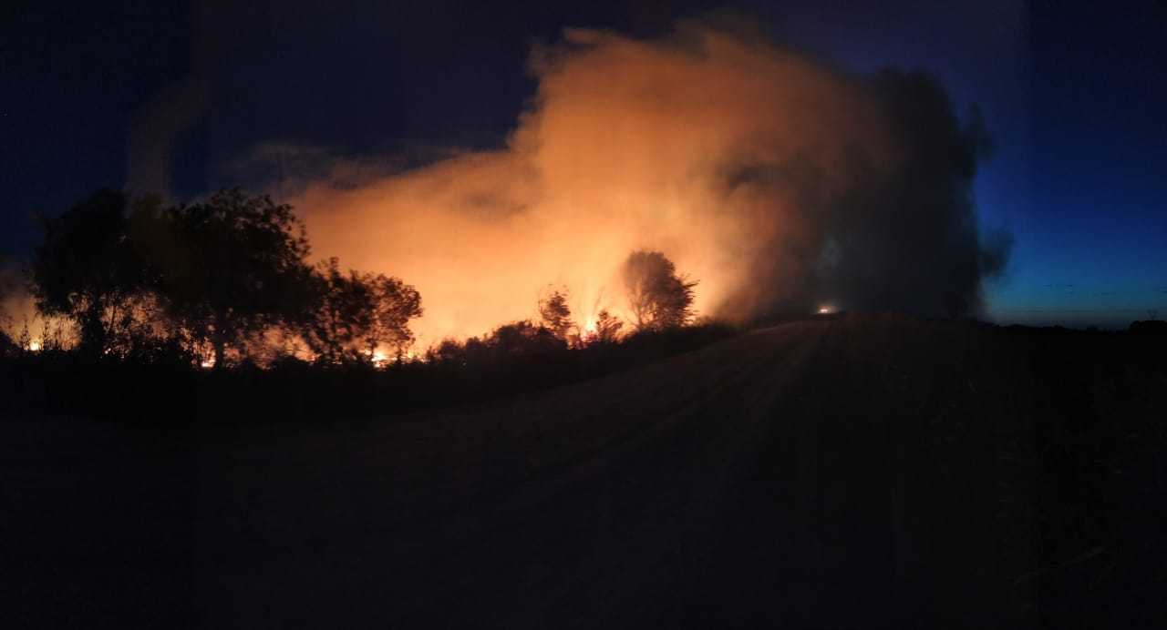 incendio basural