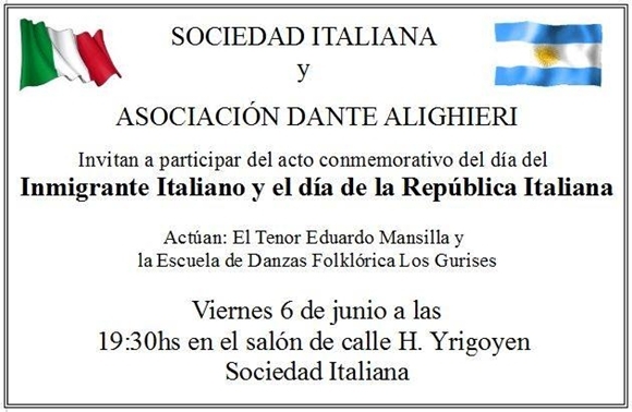 Afiche dia del inmigrante