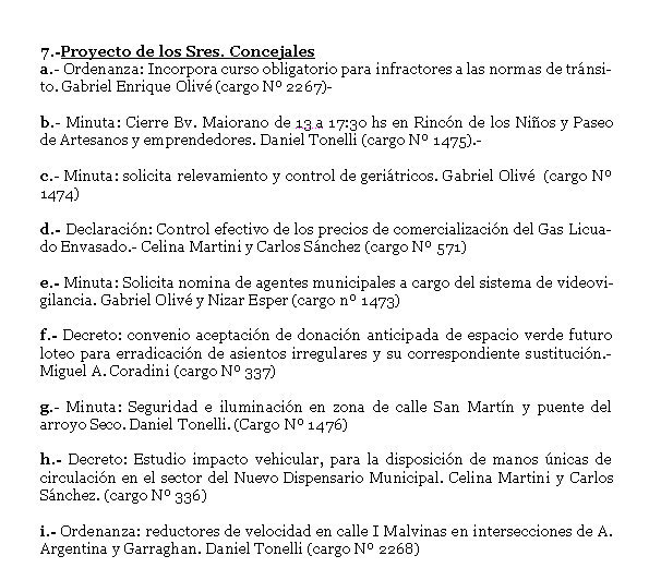 Sesin 10 de mayo 2