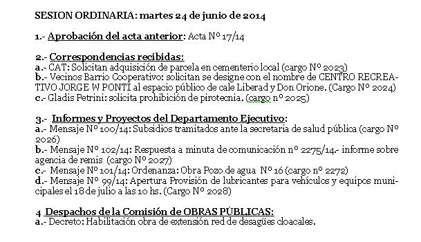 Sesin 24 de Junio 1