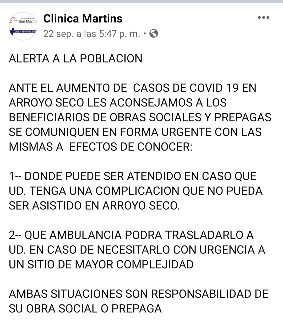Comunicado