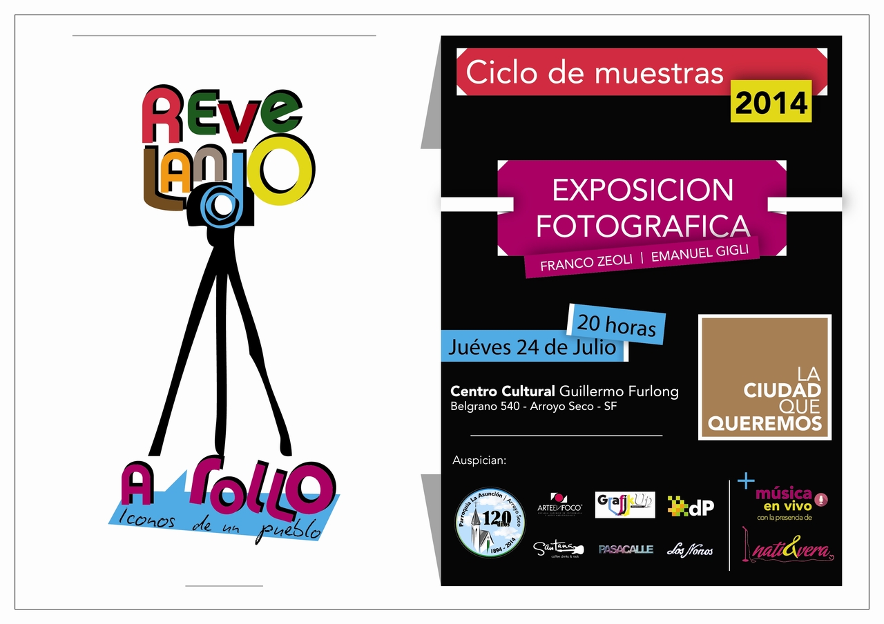 Muestra revelando a rollo