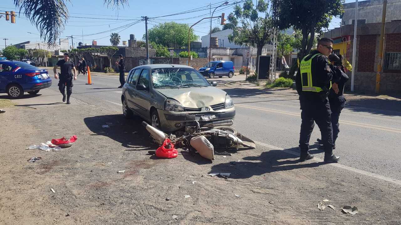 accidente mitre y la ruta