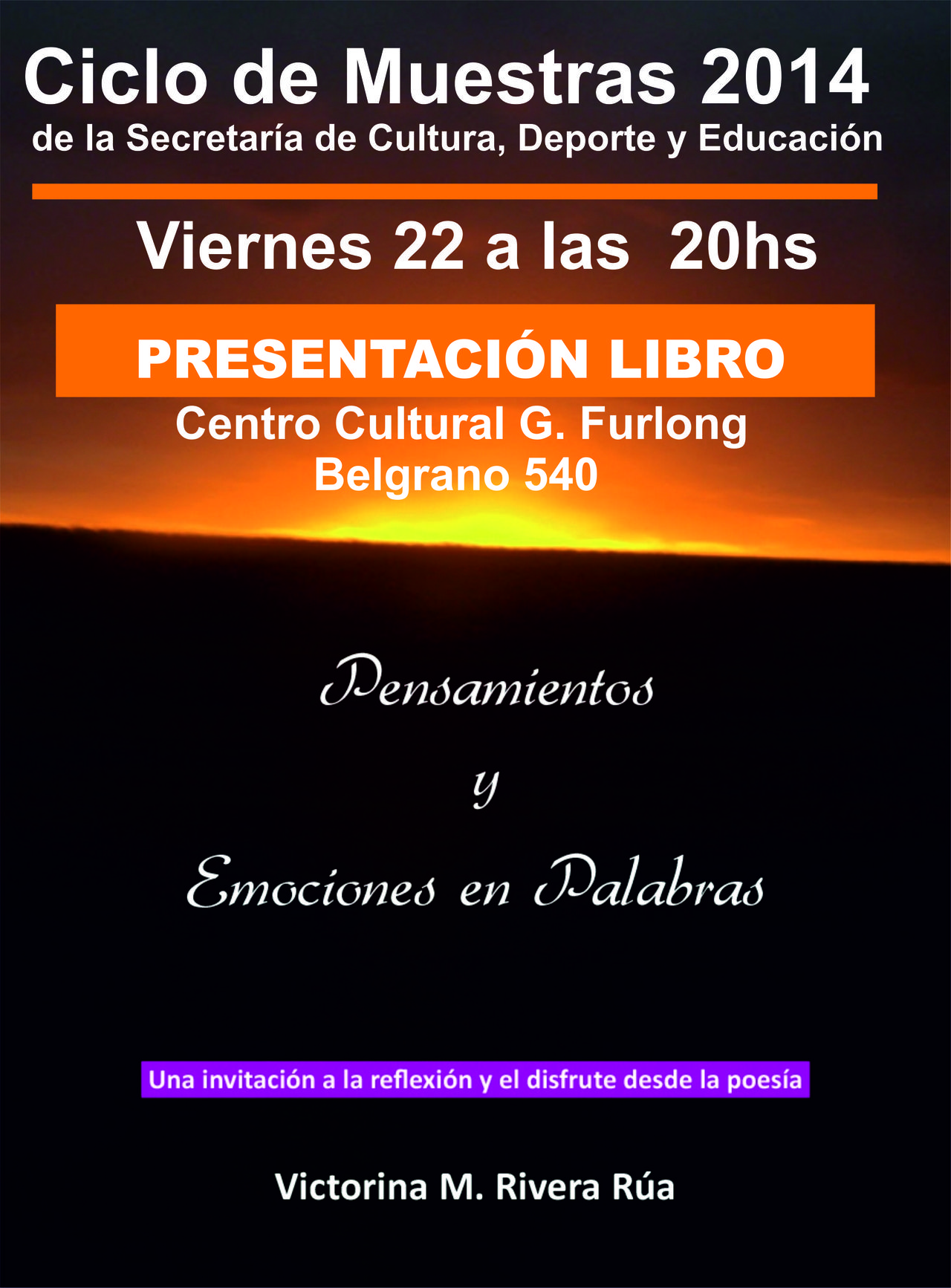 Presentacin libro pensamientos y palabras