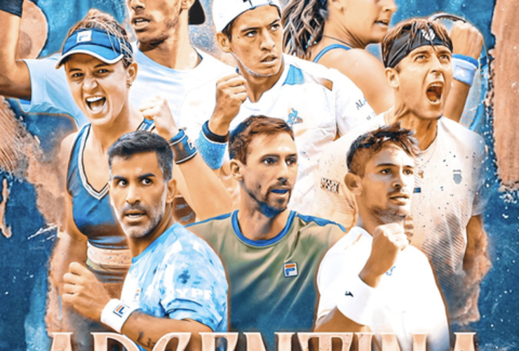 Imagen de Se conoci&oacute; la delegaci&oacute;n de tenistas argentinos para ir a los Juegos Ol&iacute;mpicos Par&iacute;s 2024.