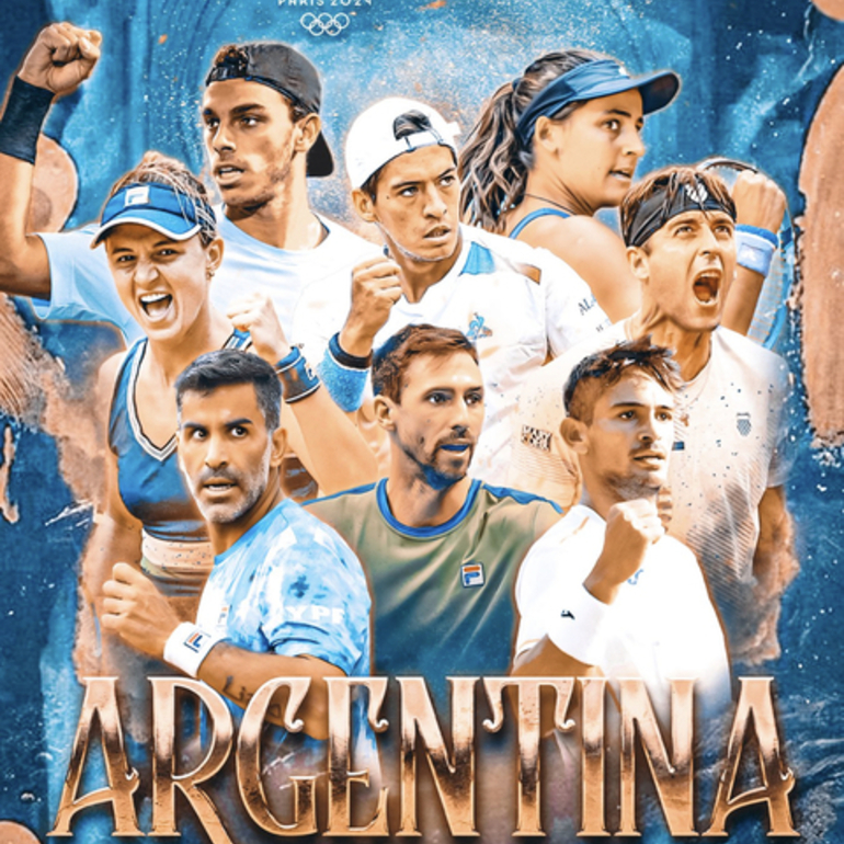 Imagen de Se conoció la delegación de tenistas argentinos para ir a los Juegos Olímpicos París 2024.