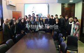 Imagen de Alumnos de la Escuela Santa Mar&iacute;a Goretti visitaron la Municipalidad