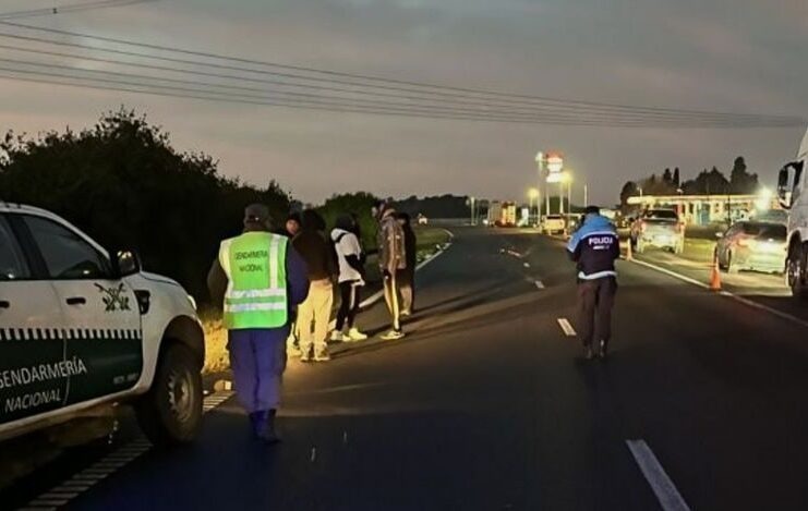 Imagen de Dos personas murieron al ser atropelladas en la autopista Rosario-Buenos Aires