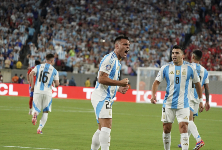 Imagen de Copa América: Argentina venció 1-0 a Chile.