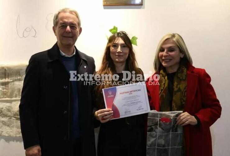 Imagen de Carolina Zabala puso en marcha las Muestras Artísticas en el Centro Cultural