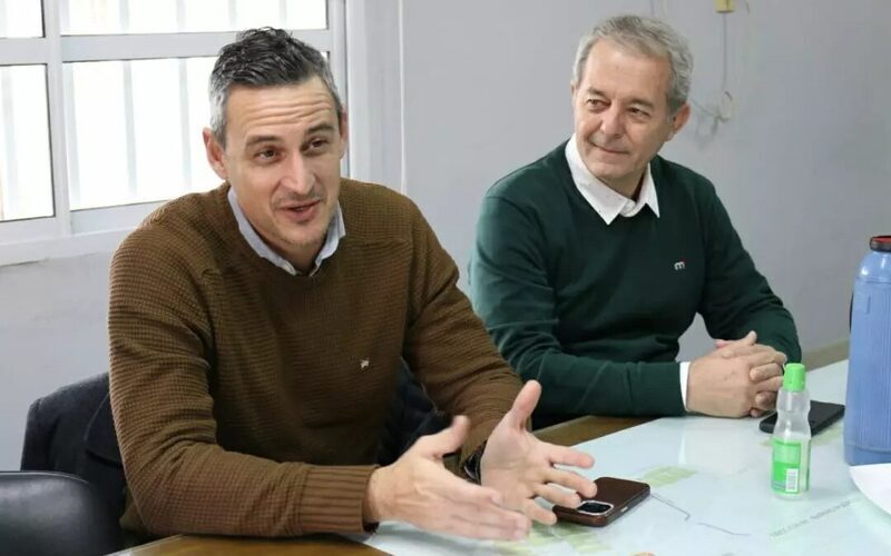 Ciro Seisas durante una de sus &uacute;ltimas visitas a la ciudad. Foto: Archivo