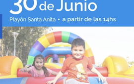 Imagen de El 30/06, nueva jornada recreativa en el play&oacute;n Santa Anita.