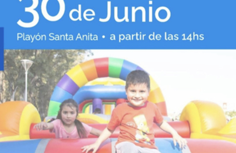 Imagen de El 30/06, nueva jornada recreativa en el play&oacute;n Santa Anita.