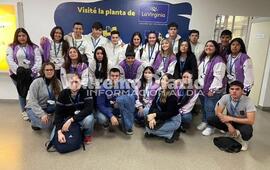 Imagen de Alumnos de la Escuela T&eacute;cnica N&deg;650 visitaron la planta de La Virginia