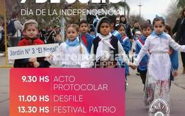 Imagen de 9 de julio: Triple cita por el D&iacute;a de la Independencia y el 136&deg; aniversario de Arroyo Seco