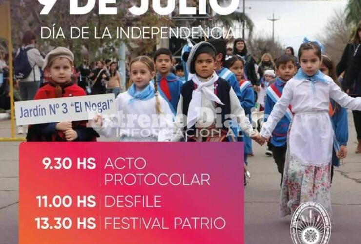 Imagen de 9 de julio: Triple cita por el D&iacute;a de la Independencia y el 136&deg; aniversario de Arroyo Seco