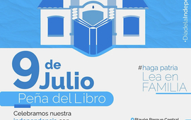 Imagen de 9 de Julio: Pe&ntilde;a Folkl&oacute;rica + Feria del Libro en el Play&oacute;n del Parque Central.