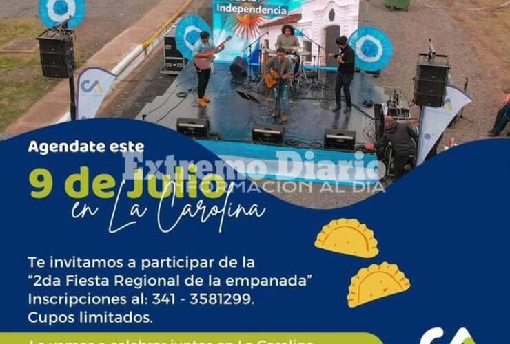 Imagen de Abrió la inscripción para participar en la 2° Fiesta Regional de la Empanada en Alvear