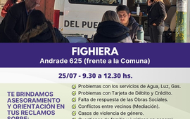 Imagen de La Oficina M&oacute;vil de la Defensor&iacute;a del Pueblo nuevamente en Fighiera