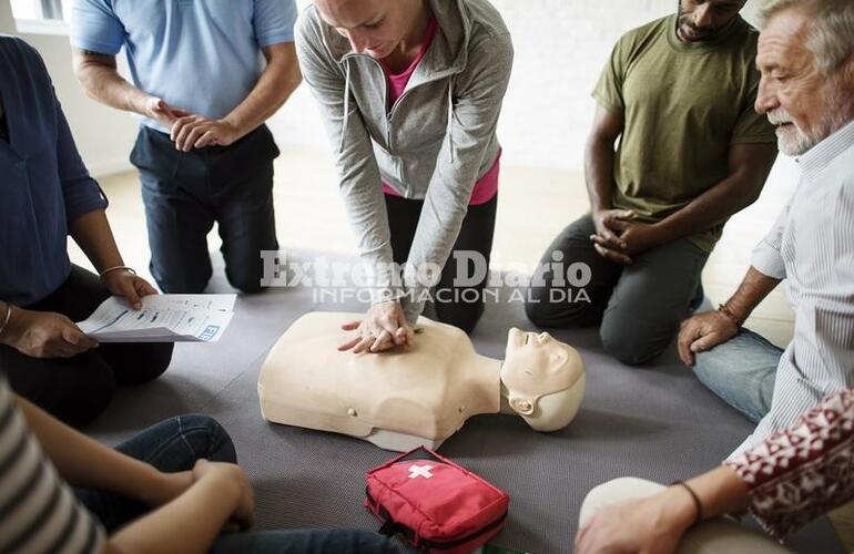 Imagen de Abrió la inscripción al curso de primeros auxilios en Alvear