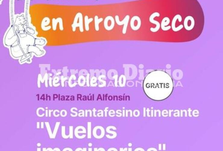 Imagen de Mi&eacute;rcoles de circo en la plaza Ra&uacute;l Alfonsin