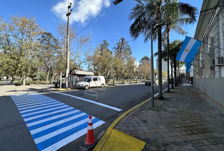 Imagen de Celeste y Blanco: Preparativos previos para el 9 de Julio y Aniversario local.