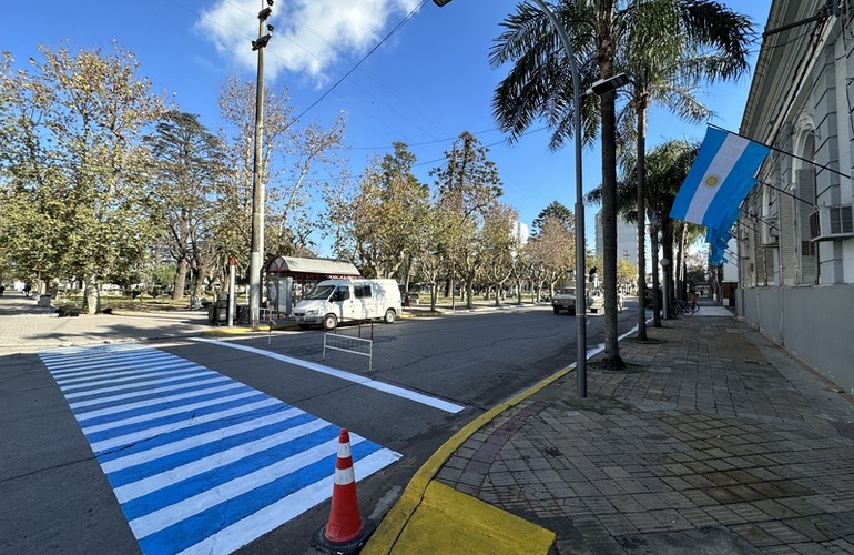 Imagen de Celeste y Blanco: Preparativos previos para el 9 de Julio y Aniversario local.