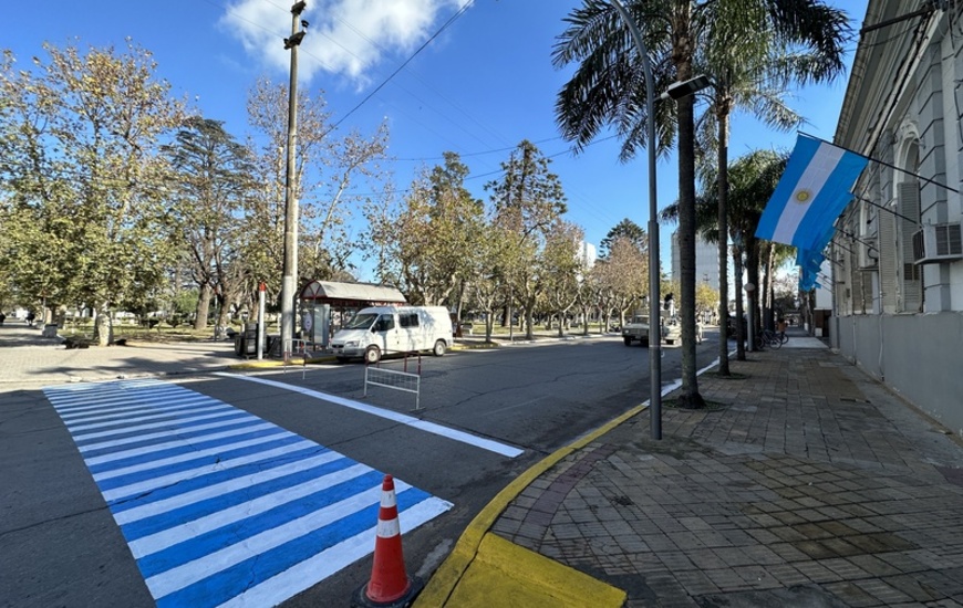 Imagen de Celeste y Blanco: Preparativos previos para el 9 de Julio y Aniversario local.