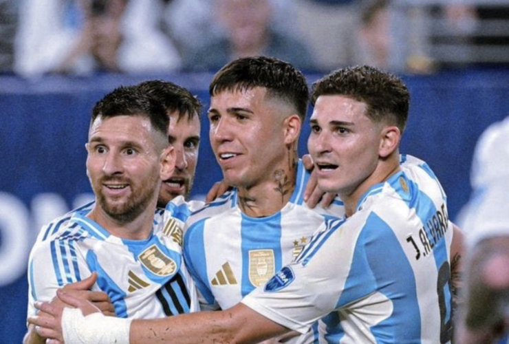 Imagen de Copa América: Argentina venció 2-0 a Canadá en Semifinales y avanzó a la Final.