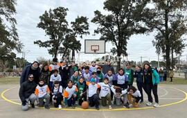 Imagen de Encuentro recreativo de b&aacute;squet en Alvear