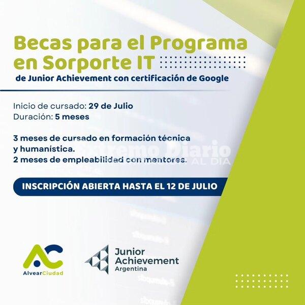 Imagen de Abri&oacute; la inscripci&oacute;n para obtener becar para el programa en Soporte IT