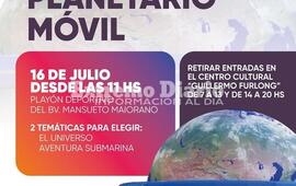 Imagen de Arroyo Seco: Este martes llega el Planetario M&oacute;vil al play&oacute;n deportivo