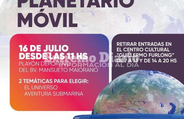 Imagen de Arroyo Seco: Este martes llega el Planetario M&oacute;vil al play&oacute;n deportivo
