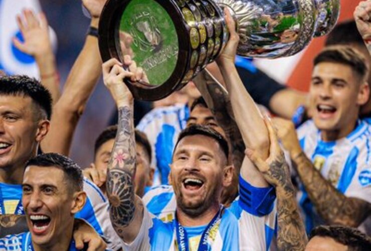 Imagen de Argentina Campeón de la Copa América 2024.