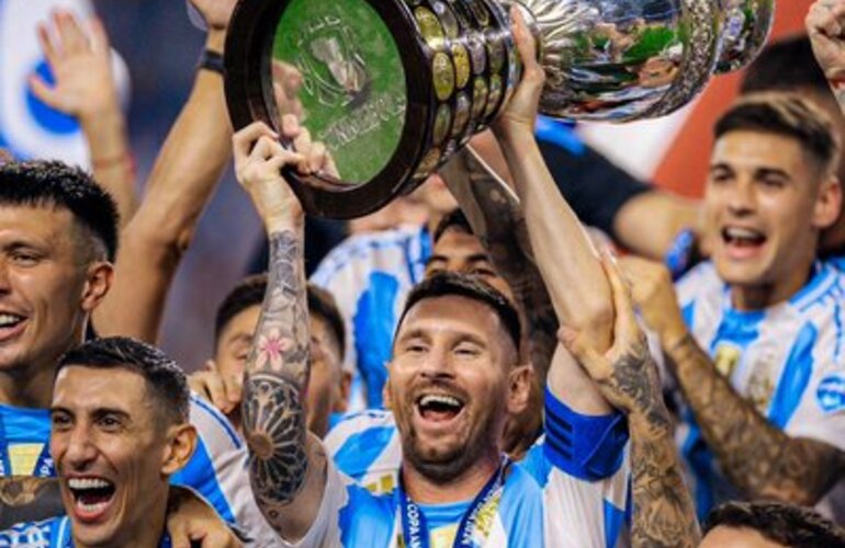 Imagen de Argentina Campeón de la Copa América 2024.