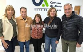 Imagen de Alvear: La secretaria de Pol&iacute;ticas Sociales e Inclusi&oacute;n de Santa Fe se reuni&oacute; con Pighin