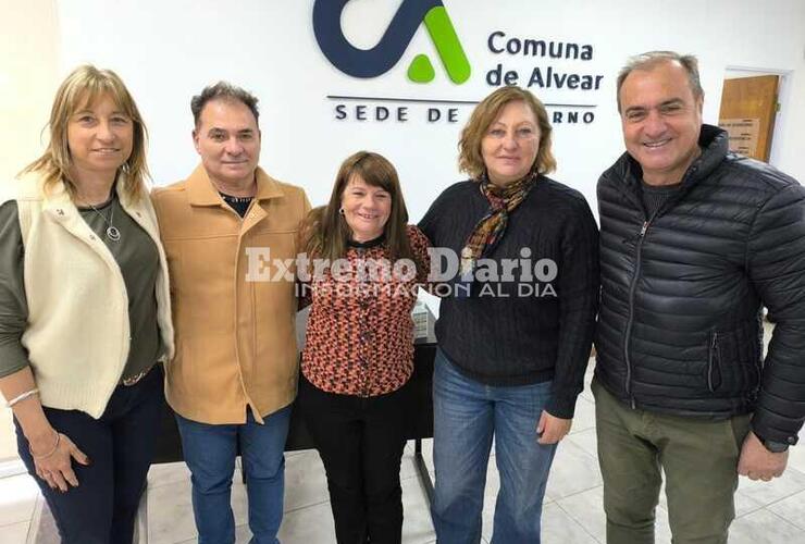 Imagen de Alvear: La secretaria de Políticas Sociales e Inclusión de Santa Fe se reunió con Pighin